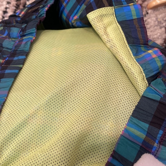NEW Urban Outfitters Plaid Mixed Track Jacket - Picture 5 of 5